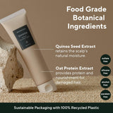 Aromatica Quinoa Protein Hair Treatment 5.41Oz / 160Ml, Silicone Free, Sulfate Free/Nourish, Moisturizes, and Adds Shine