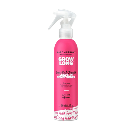 MARC ANTHONY Grow Long Leave-In Conditioner – Caffeine + Ginseng Formula – 8.4 oz