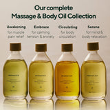 Aromatica Awakening Body Oil Peppermint & Eucalyptus Aromatherapy Oils, Scented Body Oil, after Shower Natural Oil for Women, Non-Greasy Body Serum, Body Moisturizer for Dry Skin 3.38 Fl. Oz Aromatica