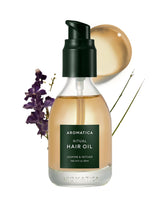Aromatica Ritual Lavender & Patchouli Hair Oil - Adds Shine and Smooths Split Ends - Hair Oil for Damaged Hair for Women - Nourishing for Dry Curly Hair - Silicone-Free & EWG Verified (1.6 Fl Oz)