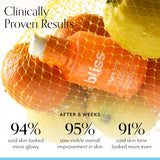 Bliss Bright Idea Vitamin C + Tri-Peptide Collagen Brightening Face Skincare Serum - anti Aging, Reduces Dark Spots, Boosts Skin Elasticity - Clean - Vegan & Cruelty-Free - 1 Fl Oz