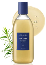 Aromatica Rosemary Scalp Scaling Shampoo - Thinning Hair Loss Natural Rosemary Essential Oil for Women - Vegan Hair Growth Biotin Shampoo - Free from Sulfate, Silicone, and Paraben (13.53 Oz)