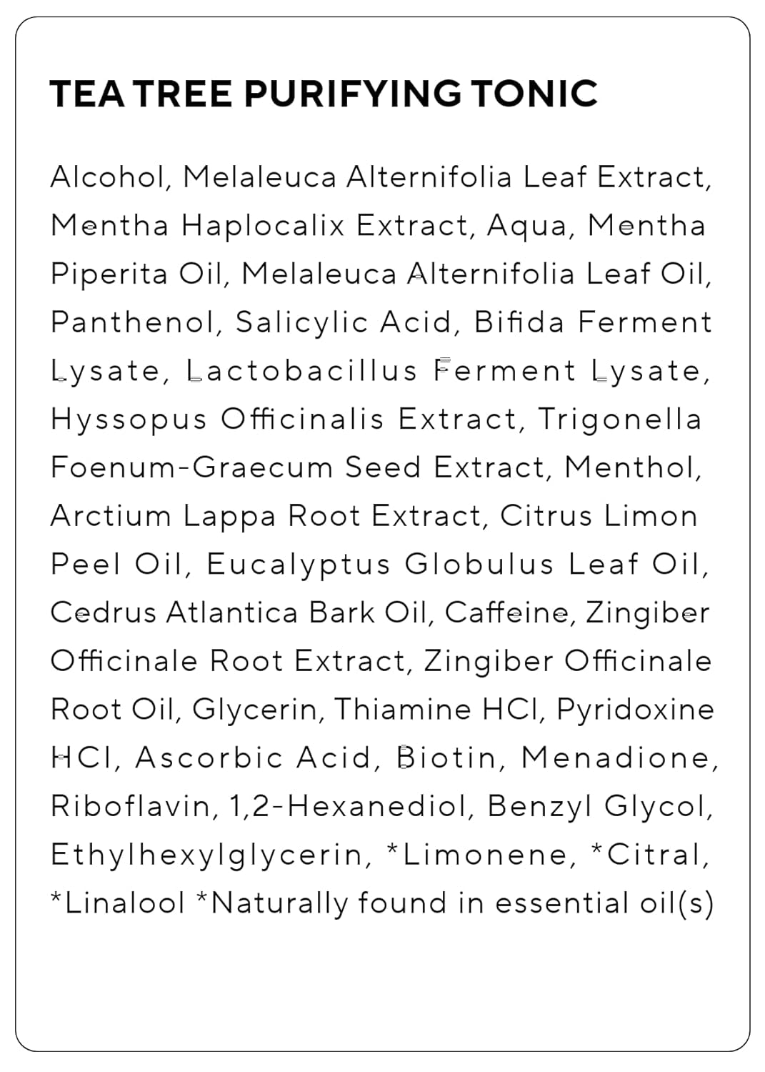 Aromatica Tea Tree Purifying Tonic 3.38Oz, Paraben, Silicone, Sulfate Free | Vegan | Soothing & Cooling Tonic for Your Scalp | Helps Hair Look Healthier and Nourished | Natural Ingredients Only