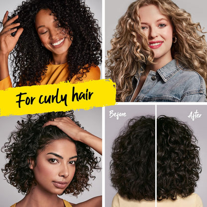 Marc Anthony Curl Enhancing Styling Foam, Extra Hold, Strictly Curls - Vitamin E & Silk Proteins Transforms Frizzy Hair to Full, Shiny, Defined Curls - Sulfate-Free Anti-Frizz Styling Mousse Product