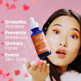 Seoulceuticals Korean Skin Care 20% Vitamin C Hyaluronic Acid Serum + CE Ferulic Acid - Potent anti Aging, anti Wrinkle Korean Beauty 1Oz