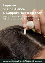 Aromatica Root Enhancer Rosemary Oil for Hair Growth – Flaky & Itchy & Dry Scalp Treatment – Hair Oil for Scalp Exfoliator & Detox – Free from Sulfate, Silicone, and Paraben (3.38Oz)